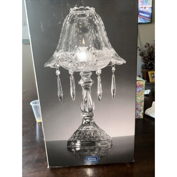 Vintage Royal Limited Teardrop votive lamp Full Lead Crystal main image 0